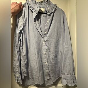 NWOT jcrew striped button down